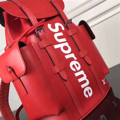 louis vuitton x supreme backpack fake|louis vuitton supreme backpack men.